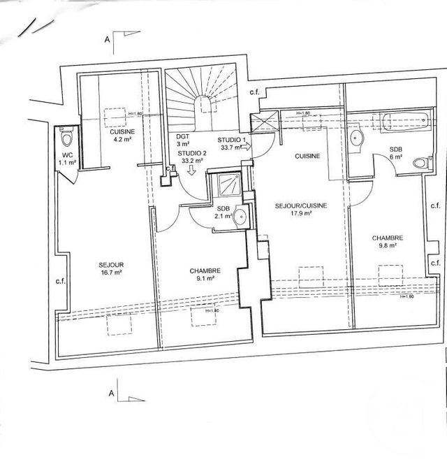 appartement - COULOMMIERS - 77